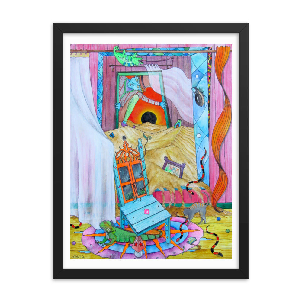 Eclypse Framed poster