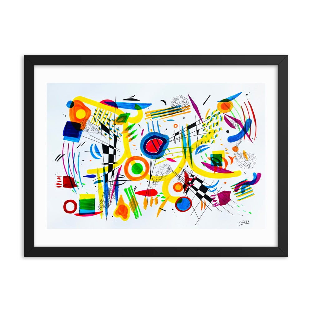 Stellar Framed poster