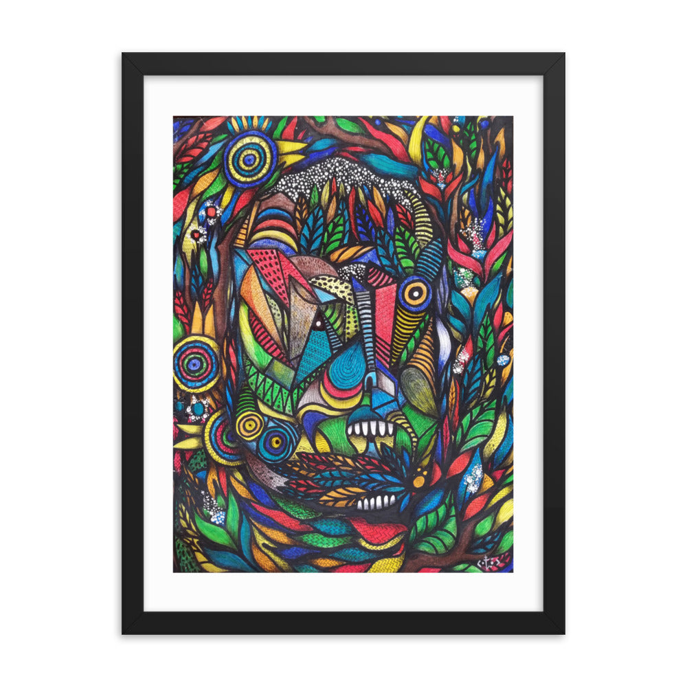 Selvaje Framed poster