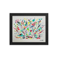 Kitchen rain Framed poster
