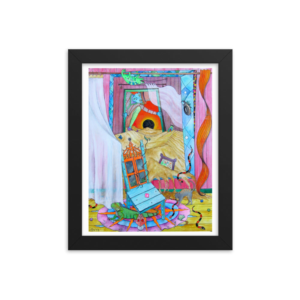 Eclypse Framed poster