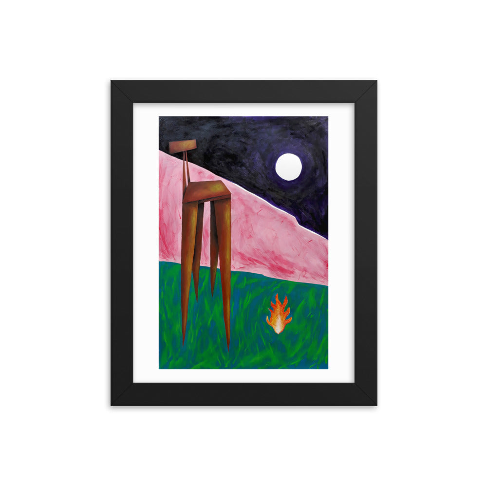 The picnic Framed poster