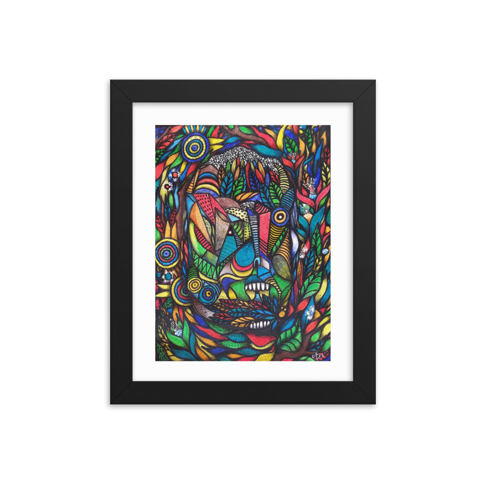 Selvaje Framed poster