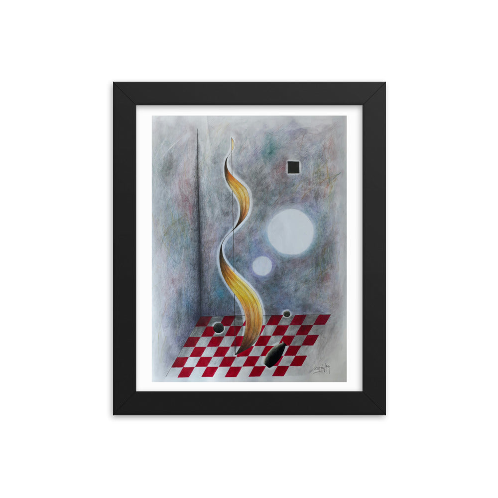 Vacío II Framed poster