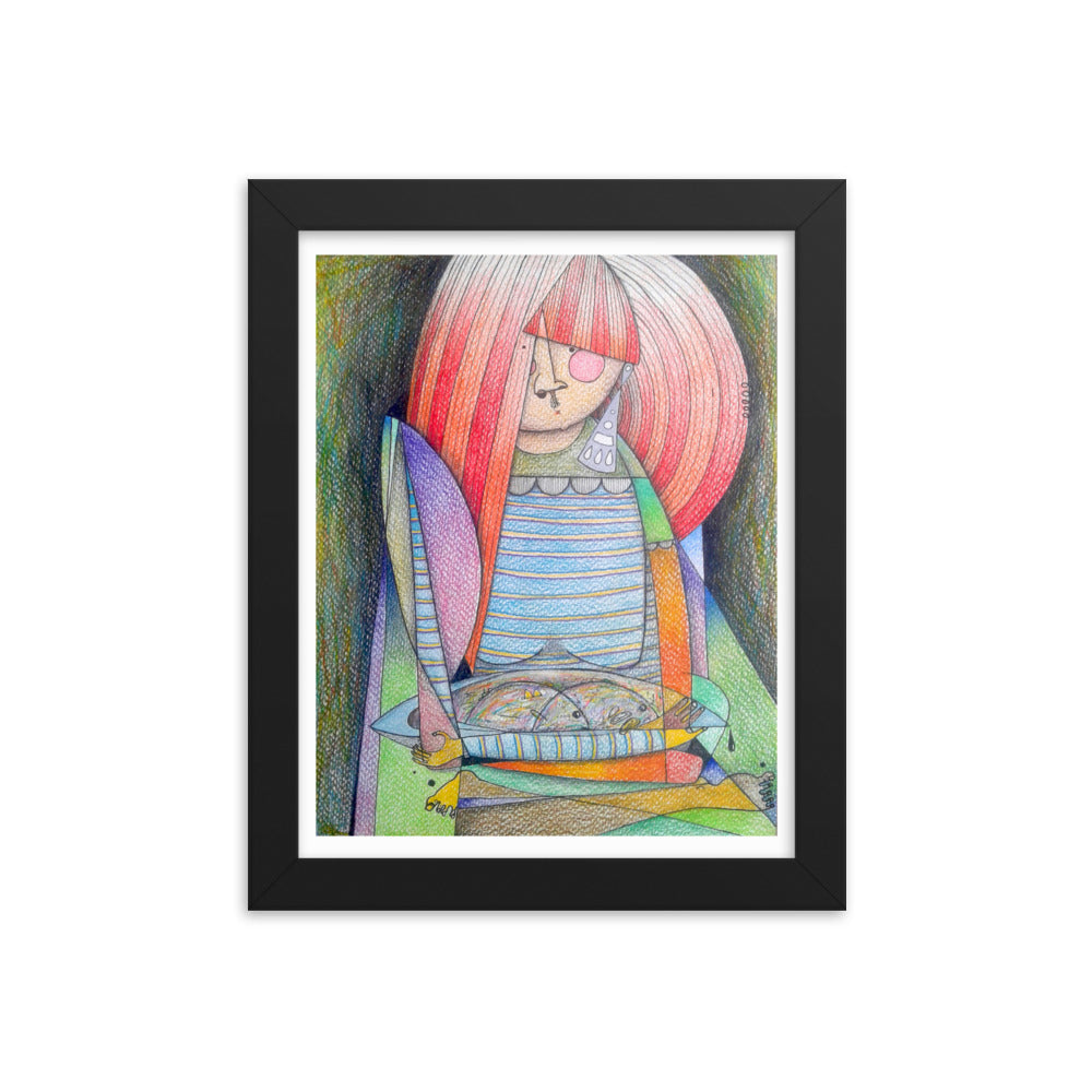 Fishes Framed poster