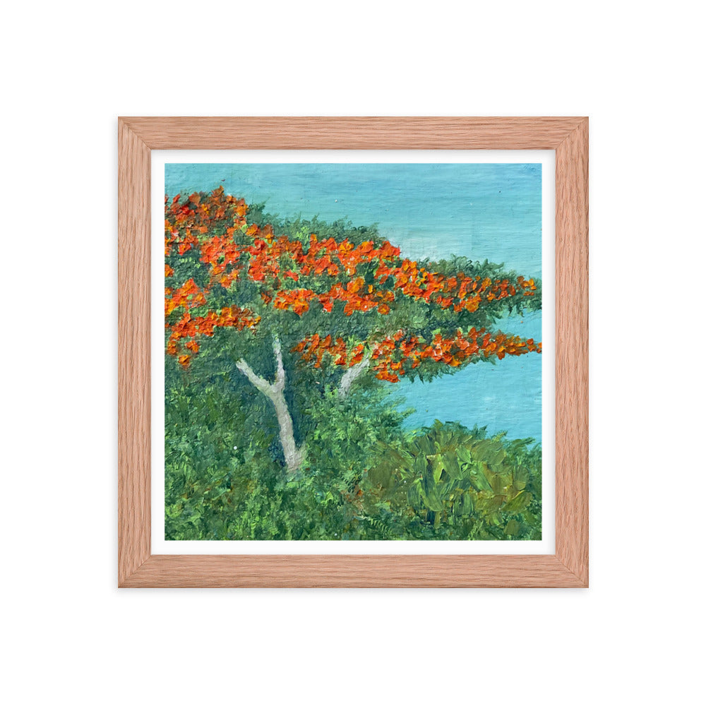 The tree Framed poster