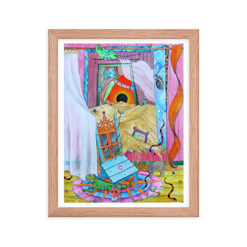 Eclypse Framed poster