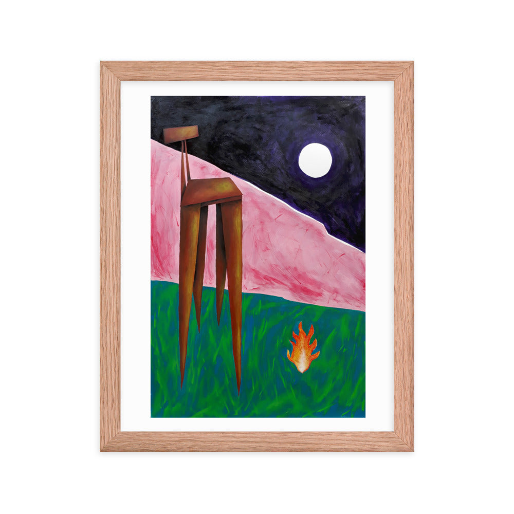 The picnic Framed poster