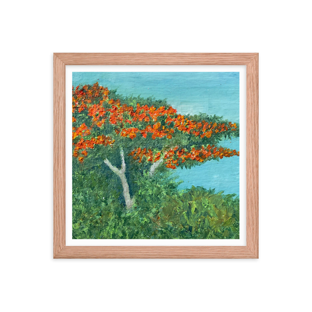 The tree Framed poster