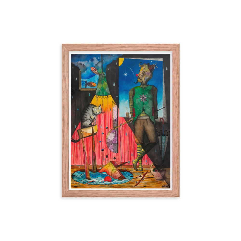 The Wait Framed poster