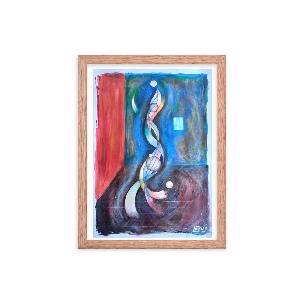 Vacío Framed poster