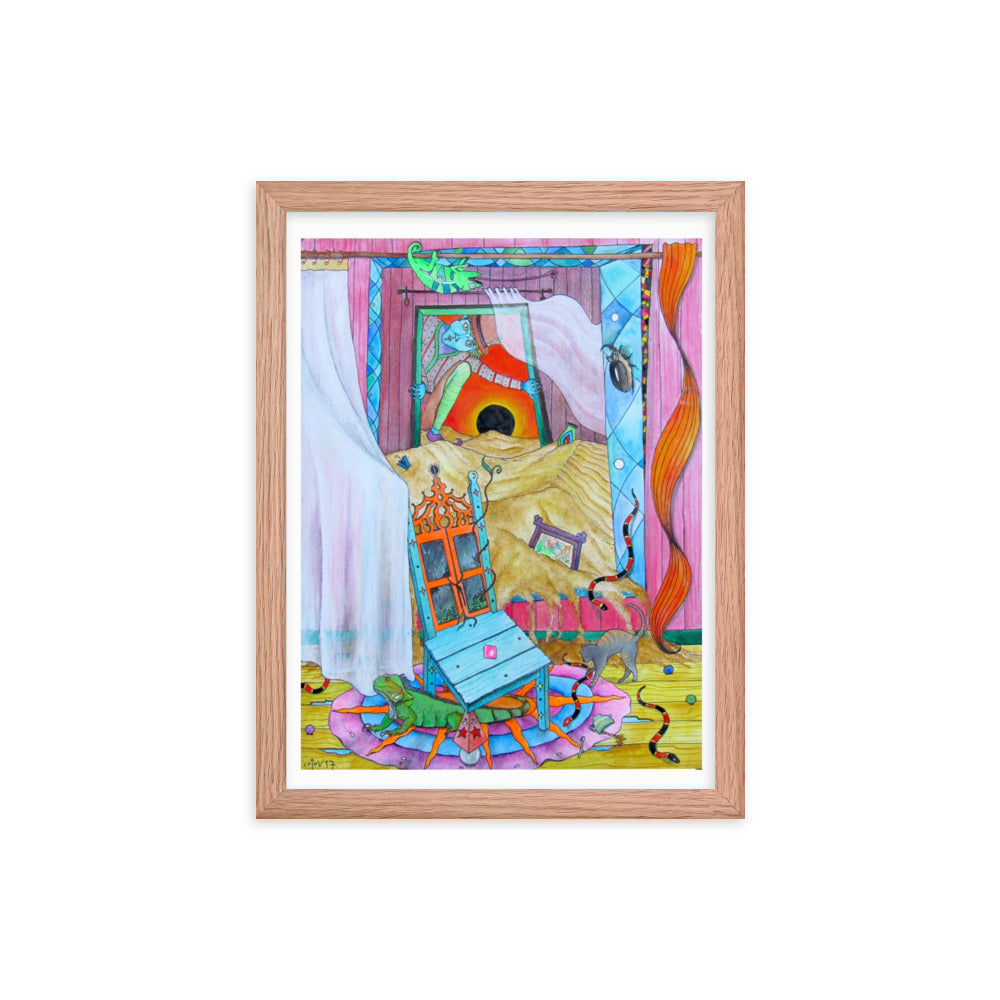 Eclypse Framed poster