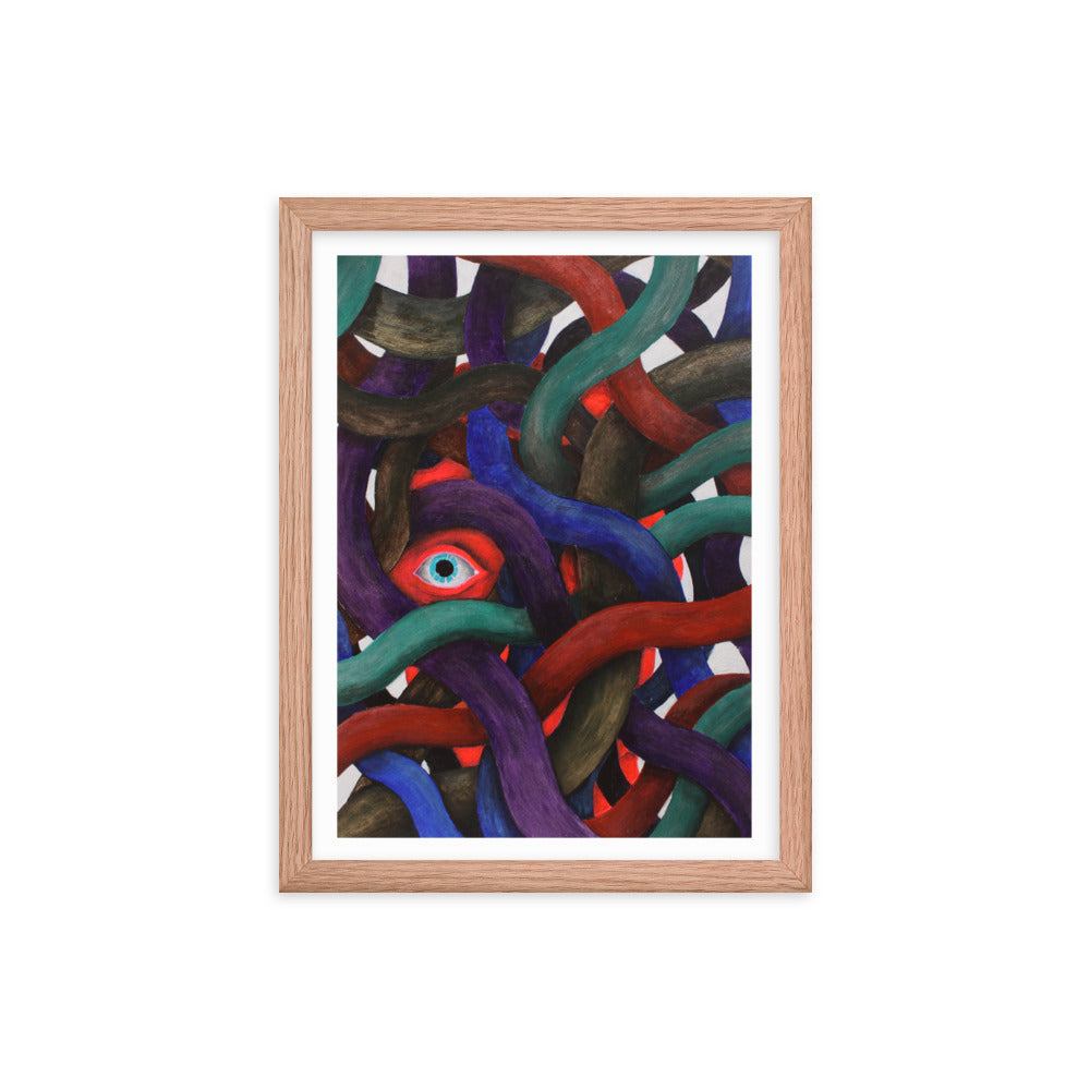 Ocultx Framed poster