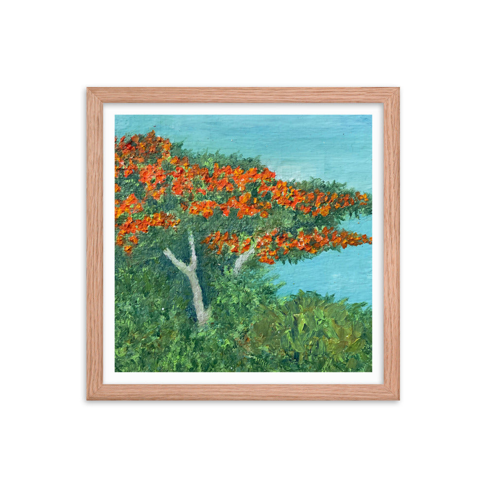 The tree Framed poster