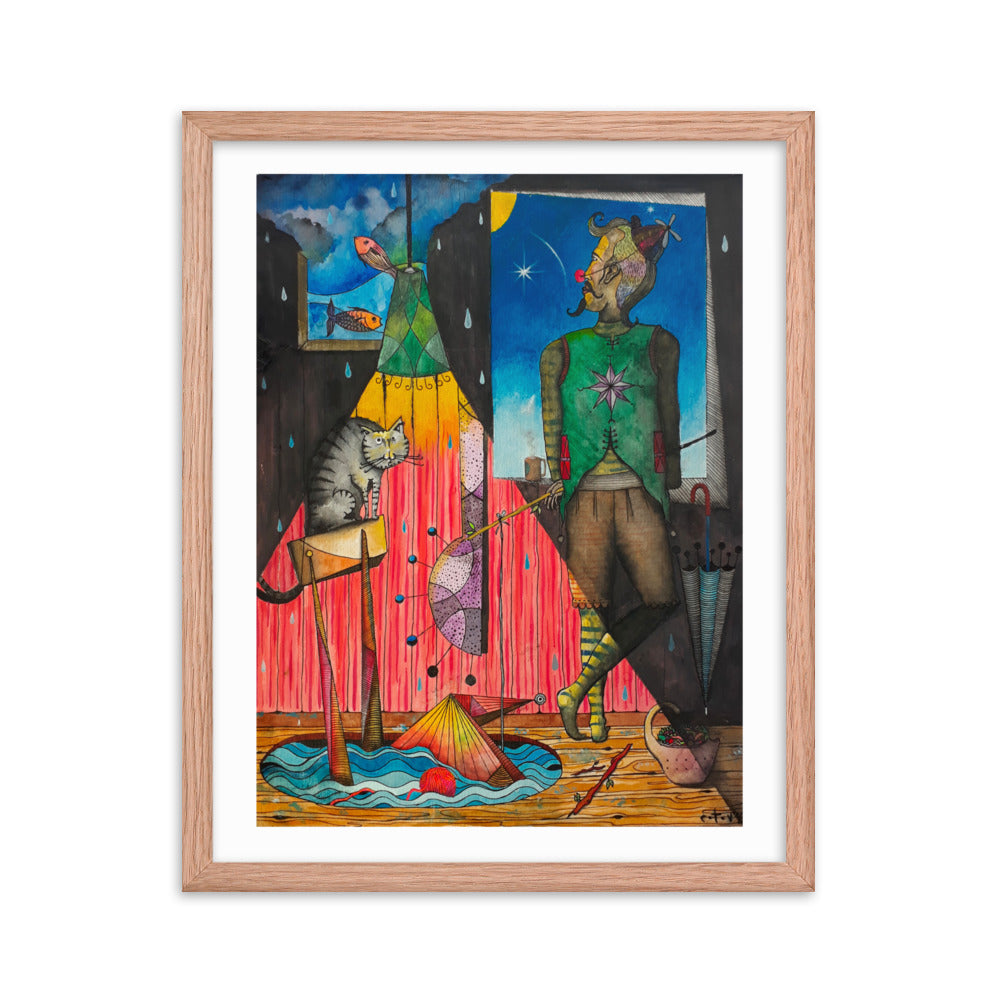 The Wait Framed poster