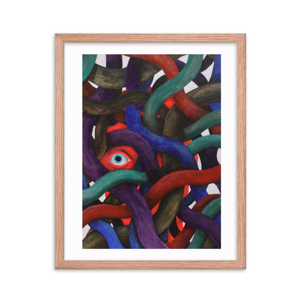 Ocultx Framed poster