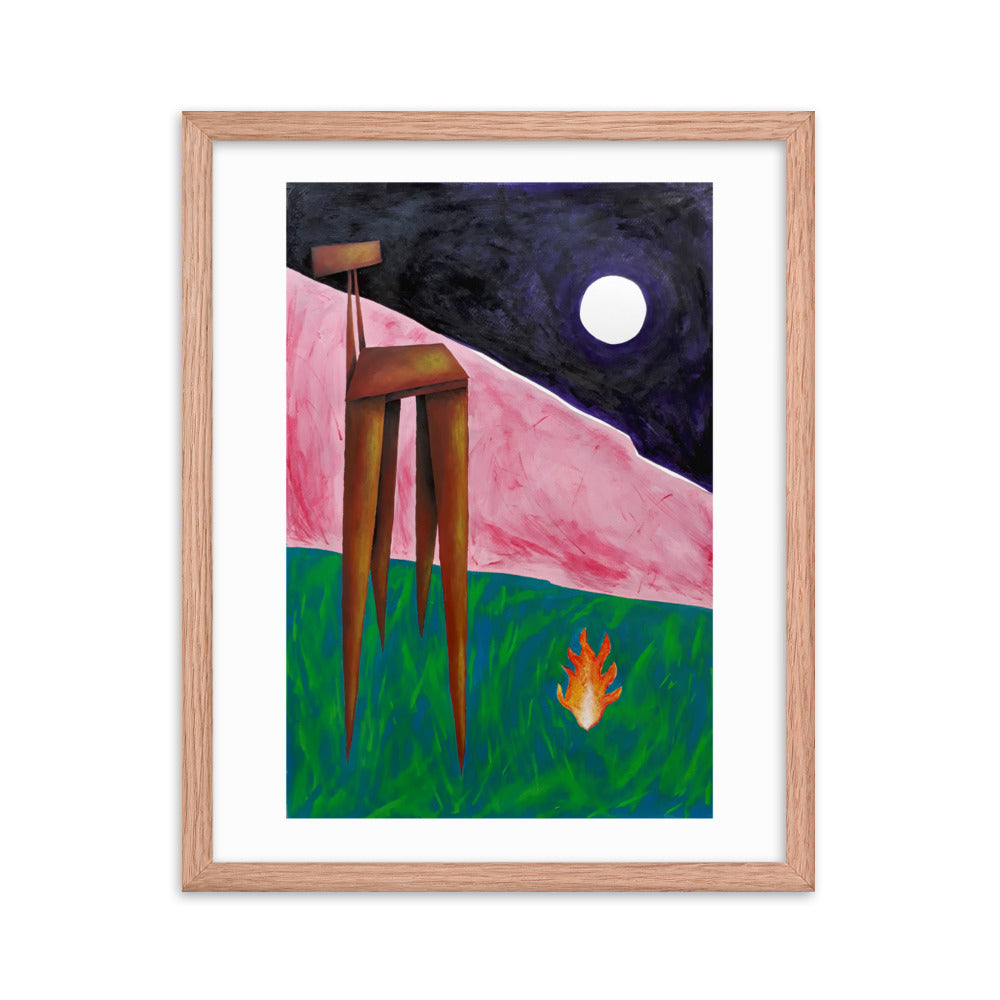 The picnic Framed poster