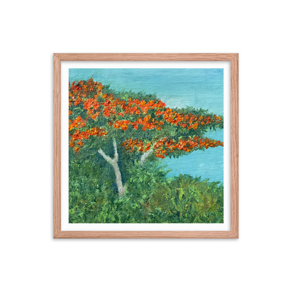 The tree Framed poster