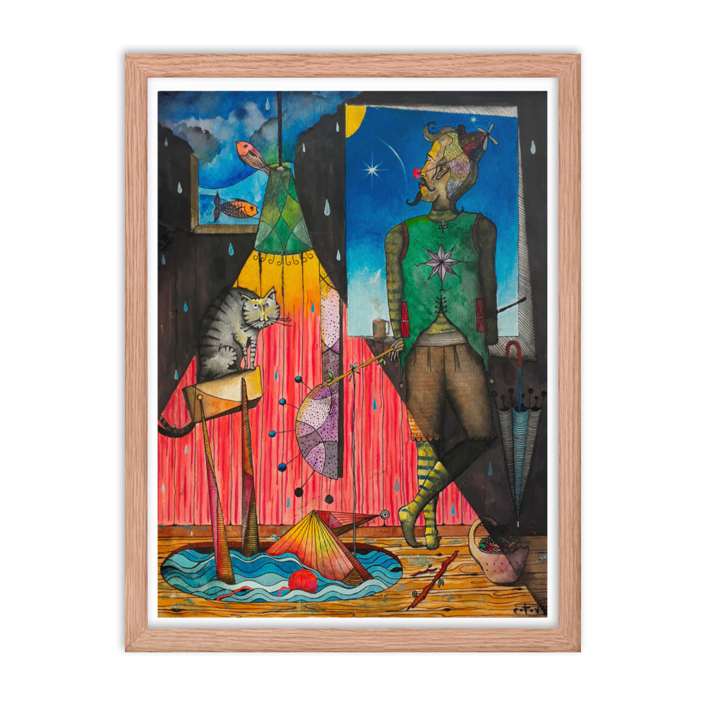 The Wait Framed poster