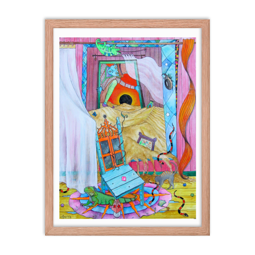 Eclypse Framed poster