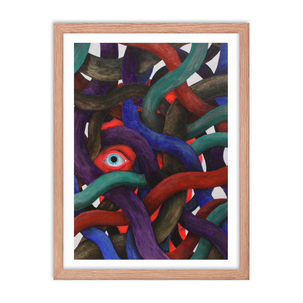 Ocultx Framed poster