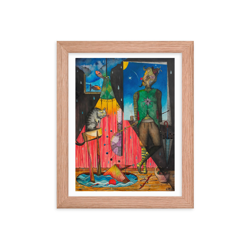 The Wait Framed poster