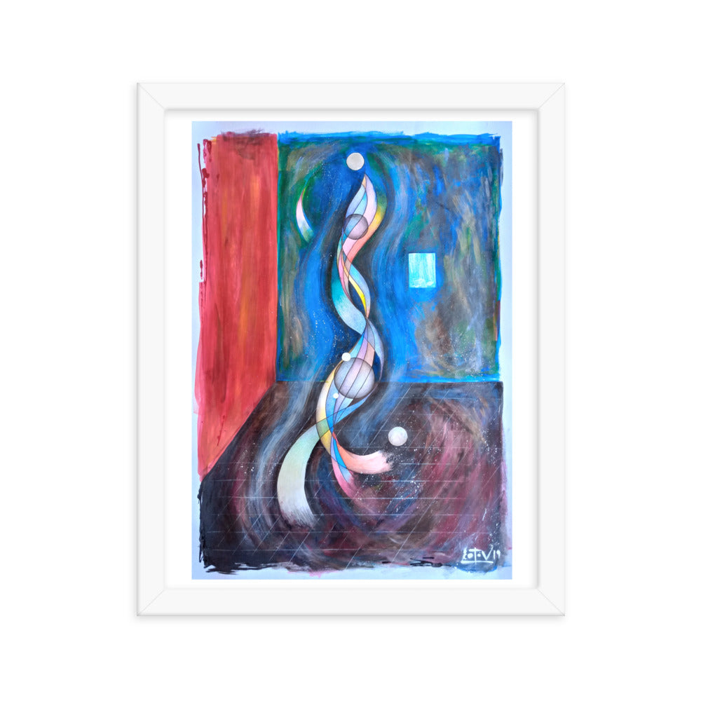 Vacío Framed poster