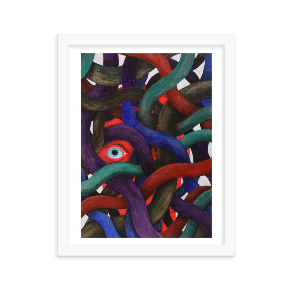 Ocultx Framed poster