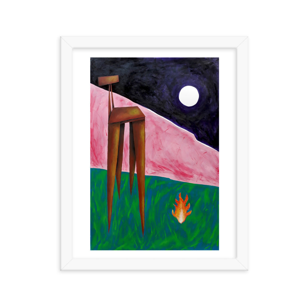 The picnic Framed poster