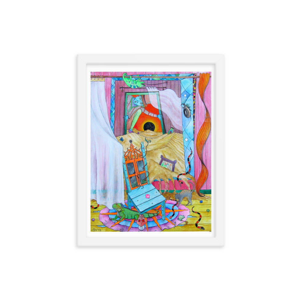 Eclypse Framed poster