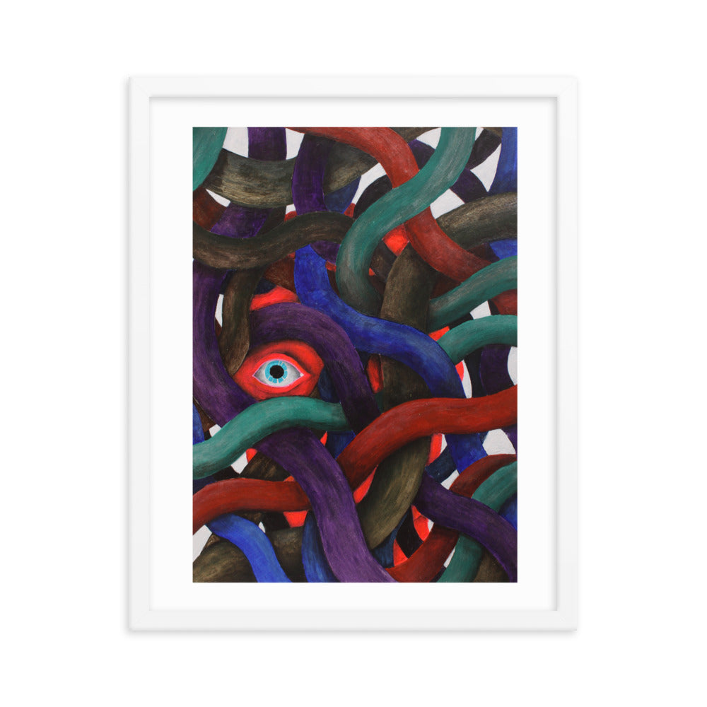 Ocultx Framed poster