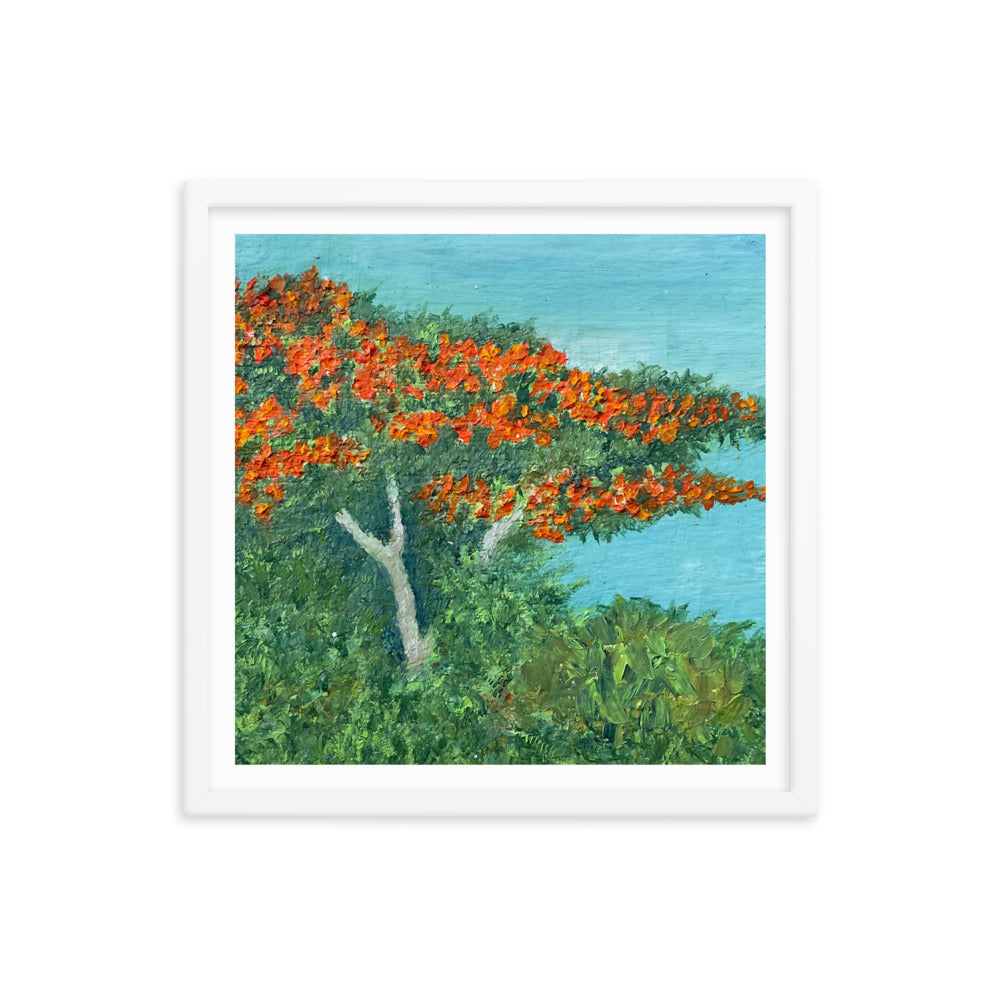 The tree Framed poster
