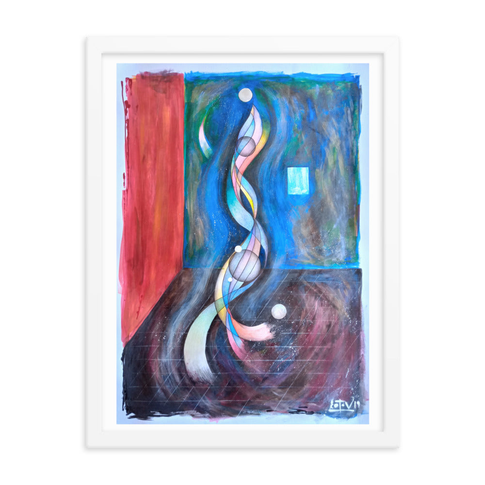 Vacío Framed poster