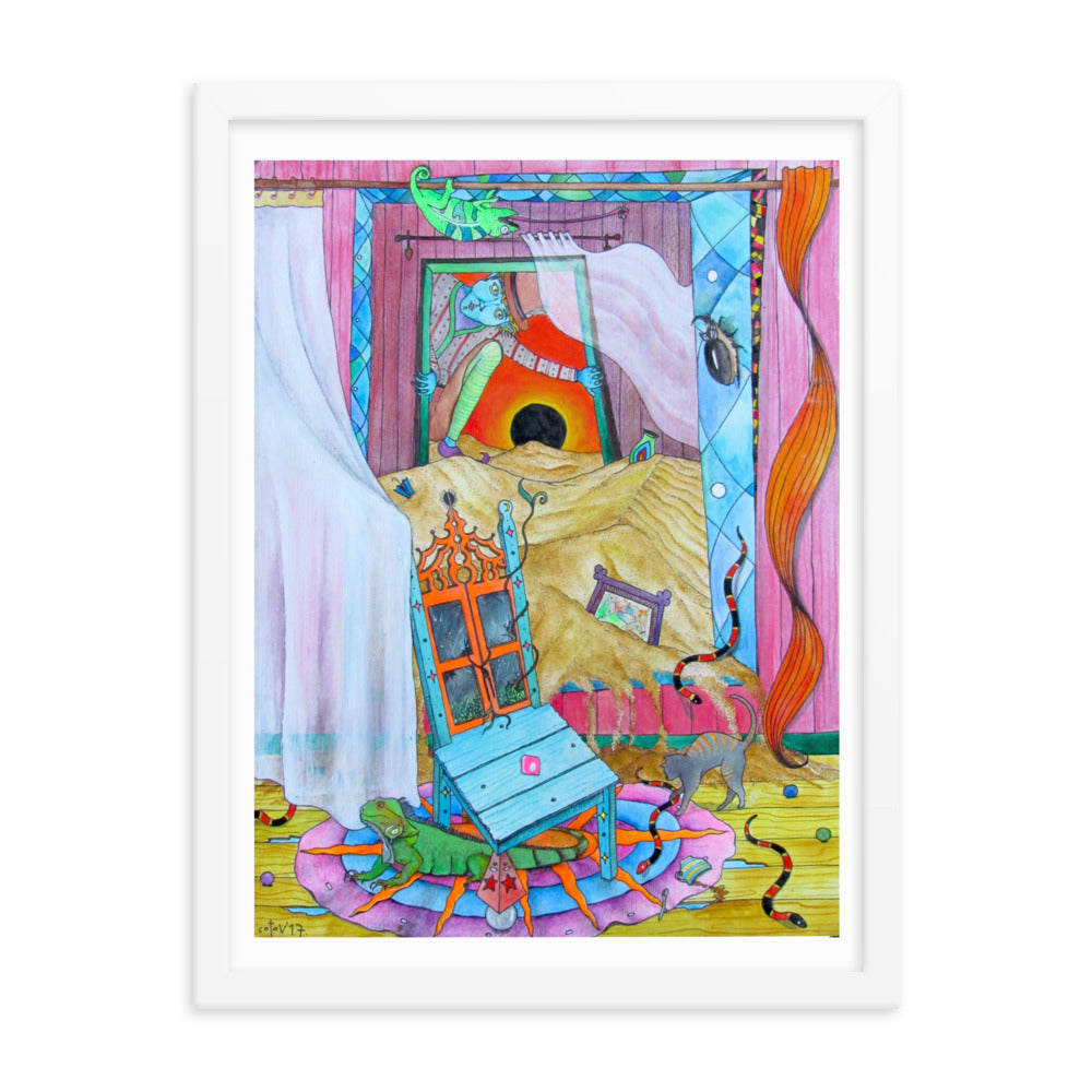 Eclypse Framed poster