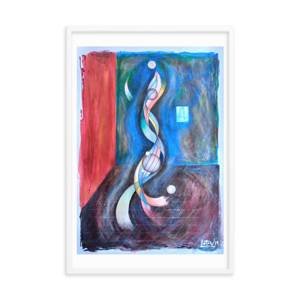 Vacío Framed poster