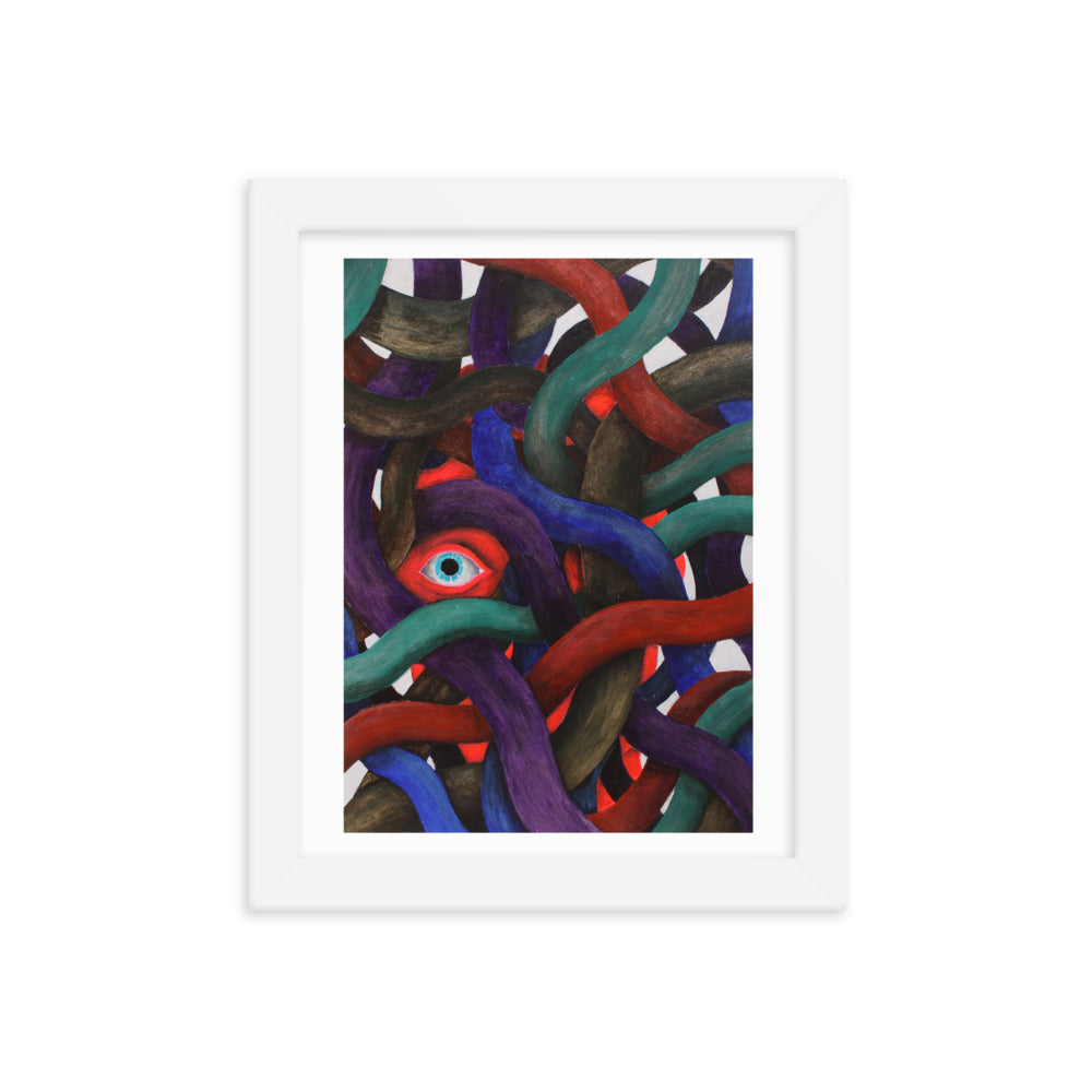 Ocultx Framed poster