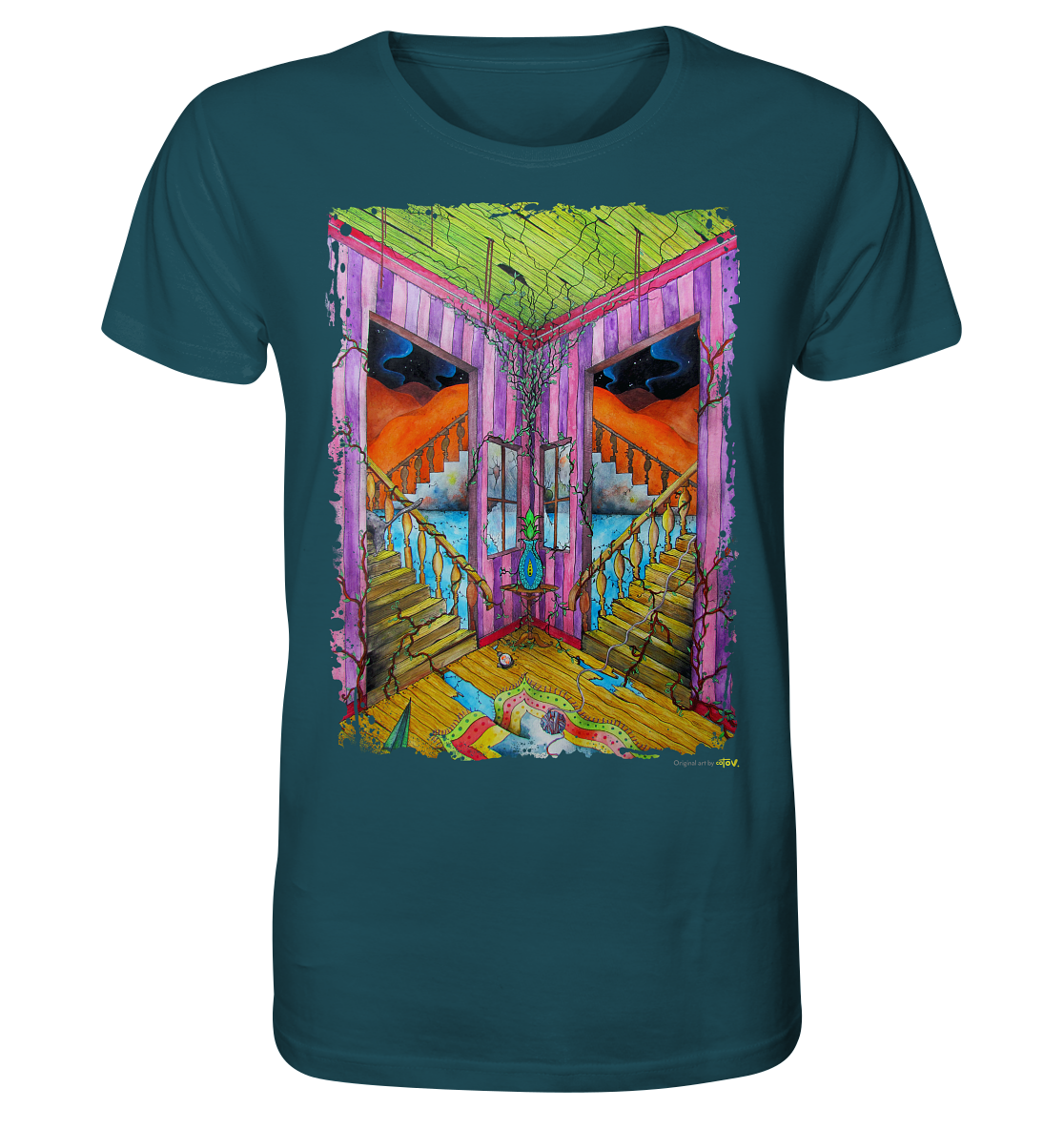 Stairs Organic Shirt