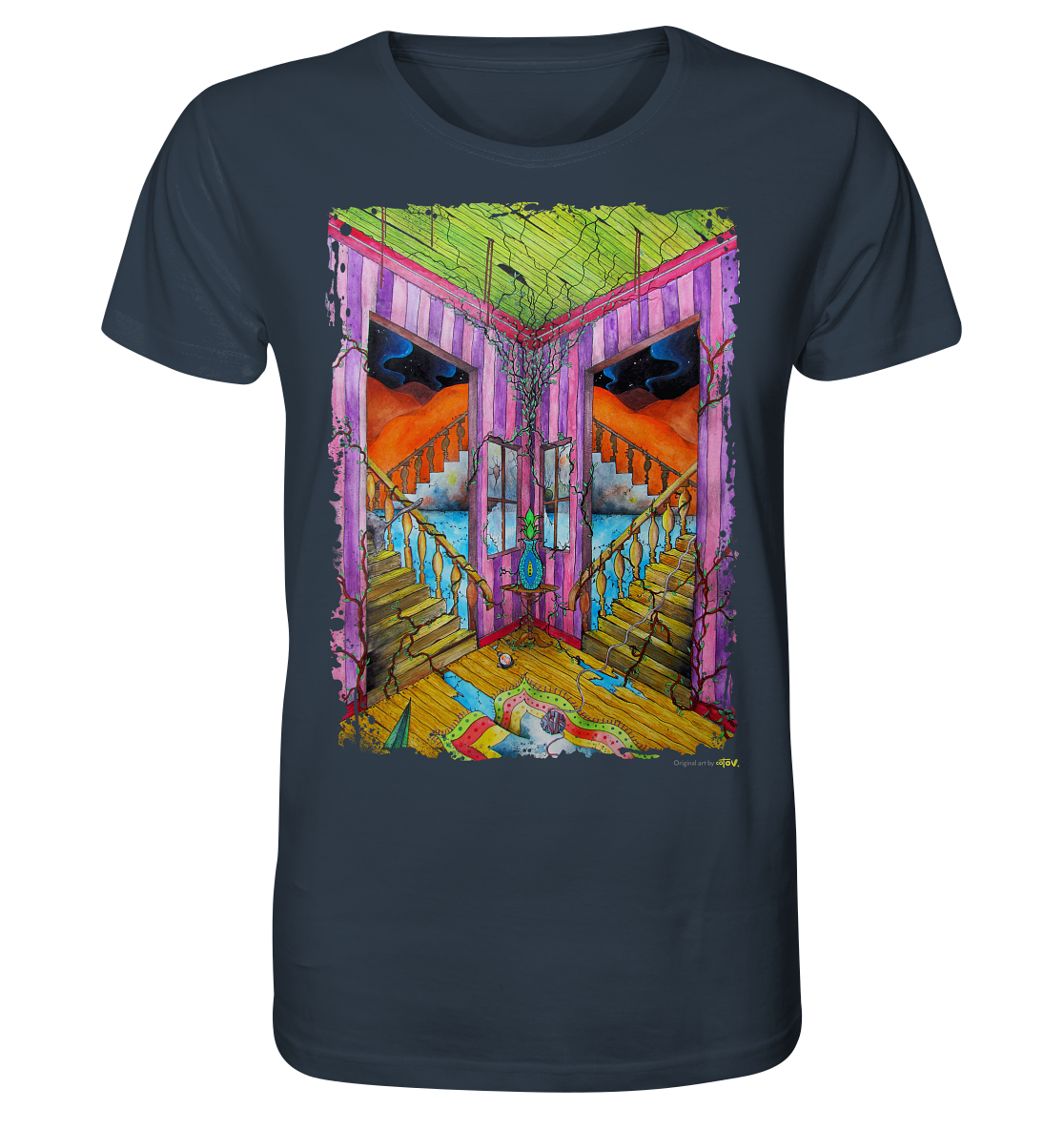 Stairs Organic Shirt