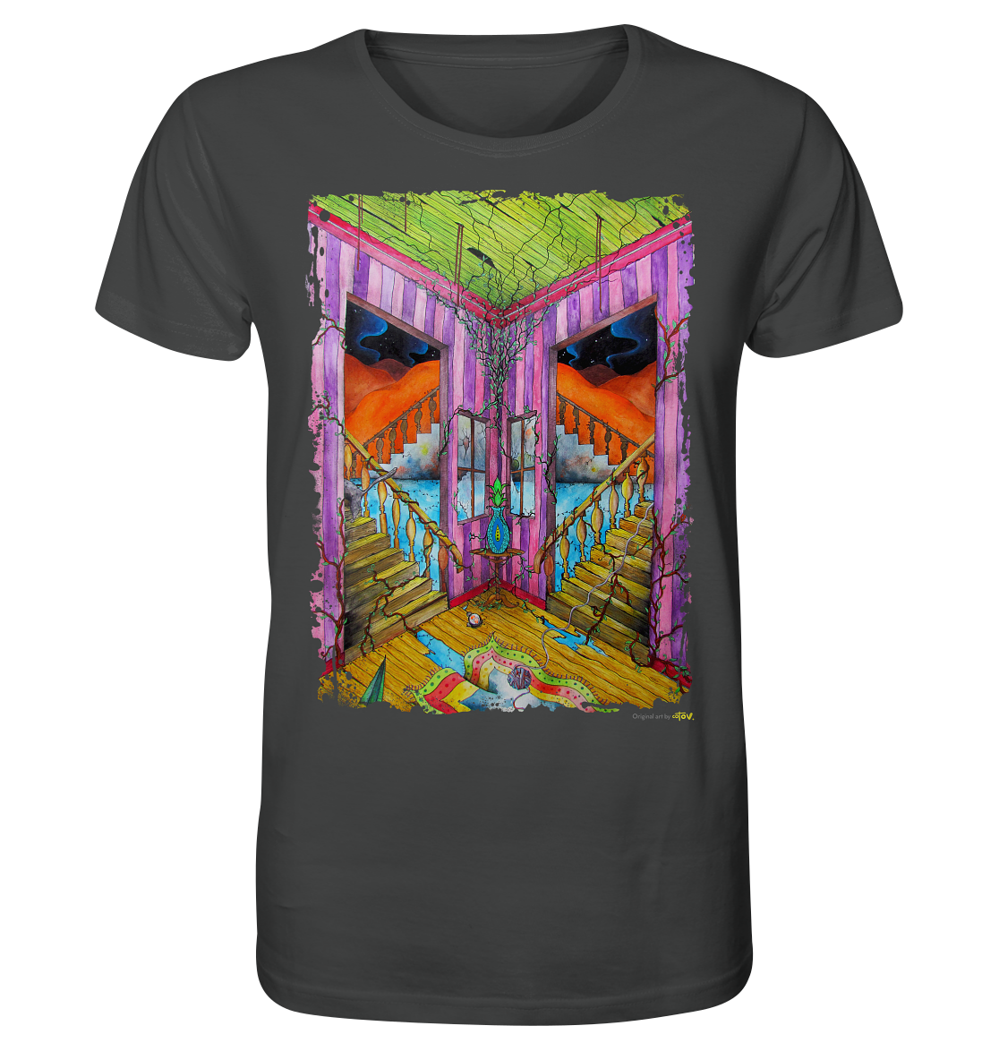 Stairs Organic Shirt