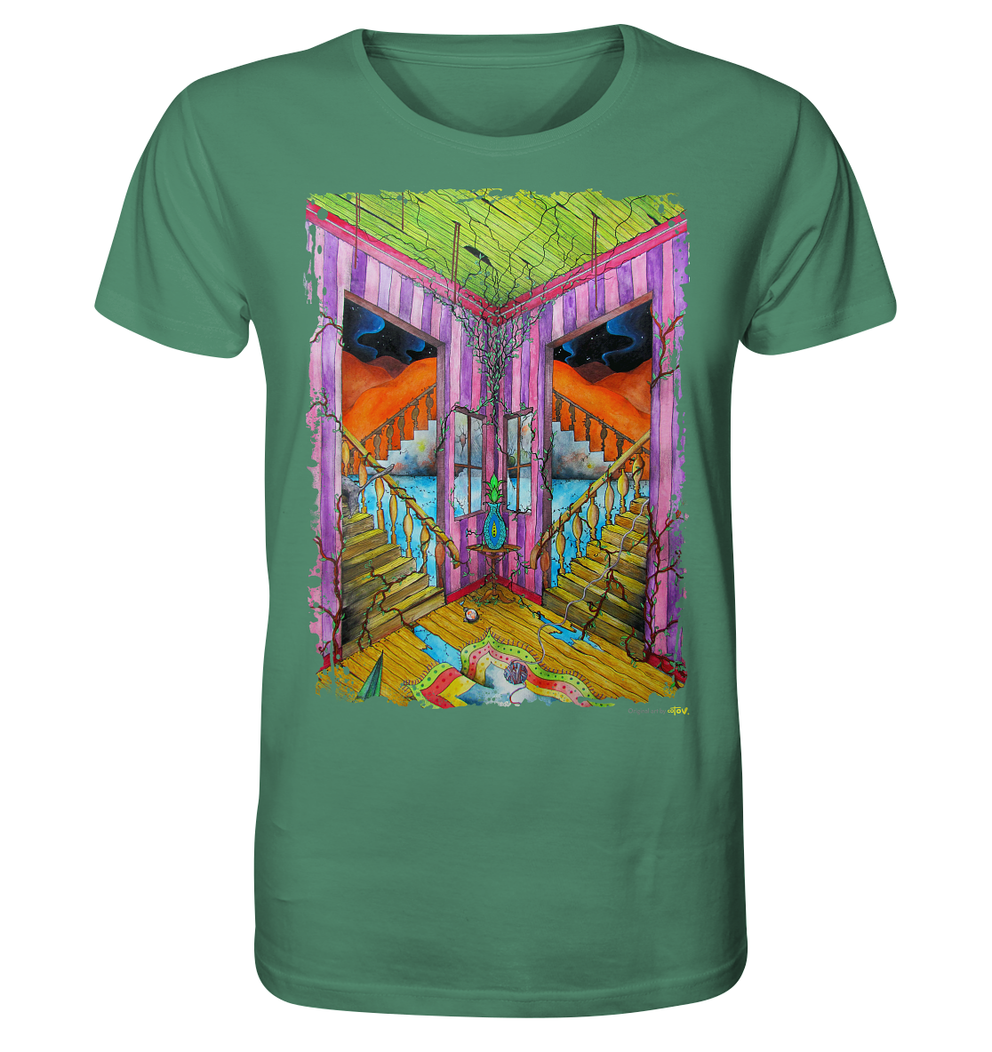 Stairs Organic Shirt