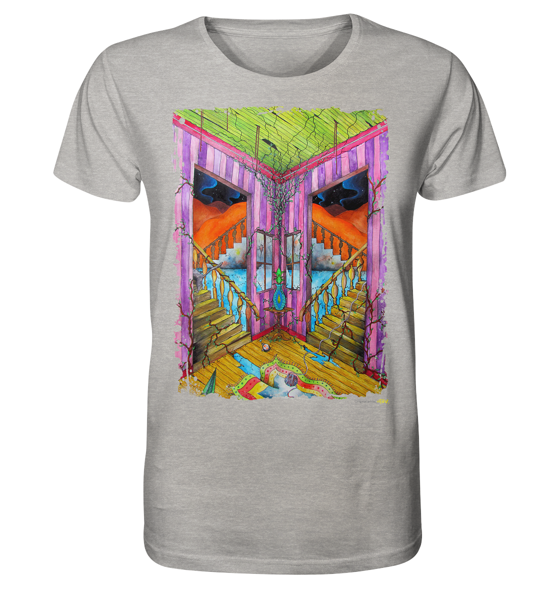Stairs Organic Shirt