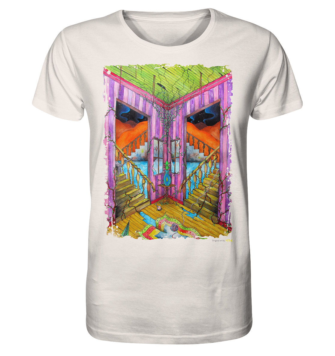 Stairs Organic Shirt