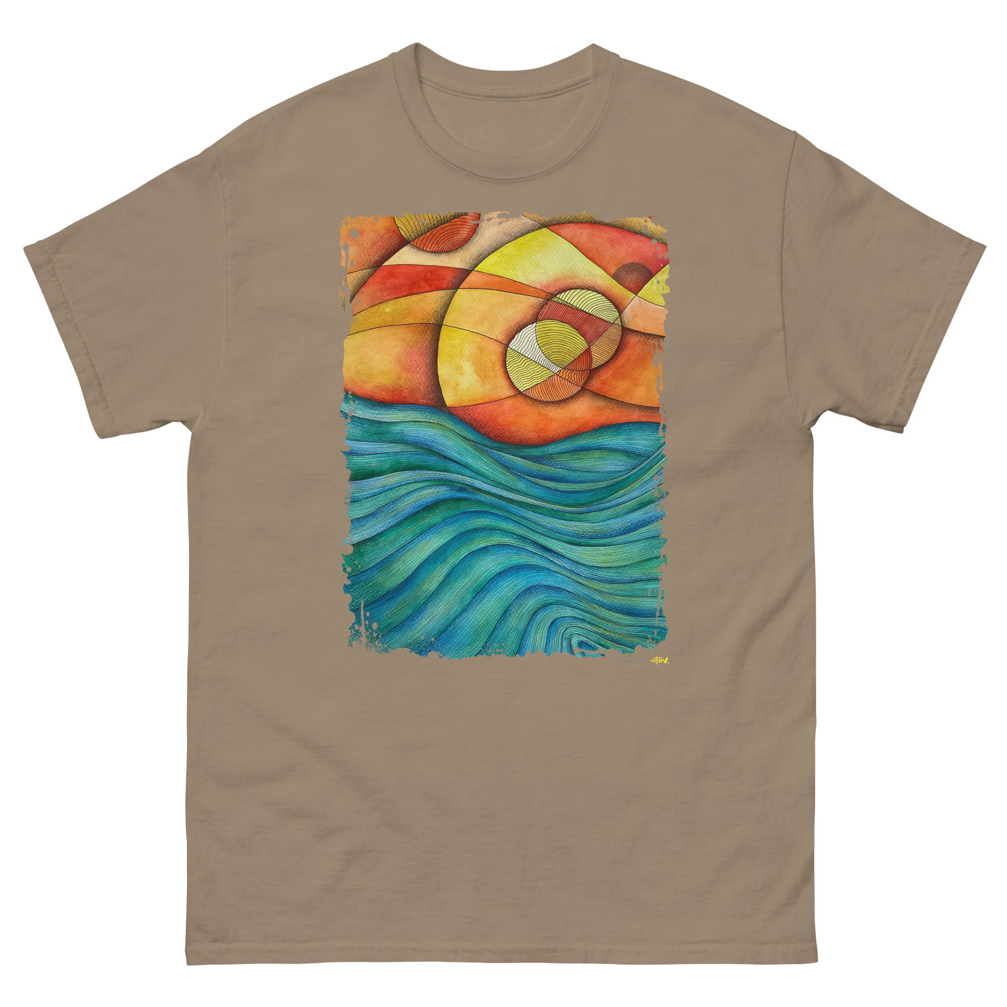 Sunset classic tee