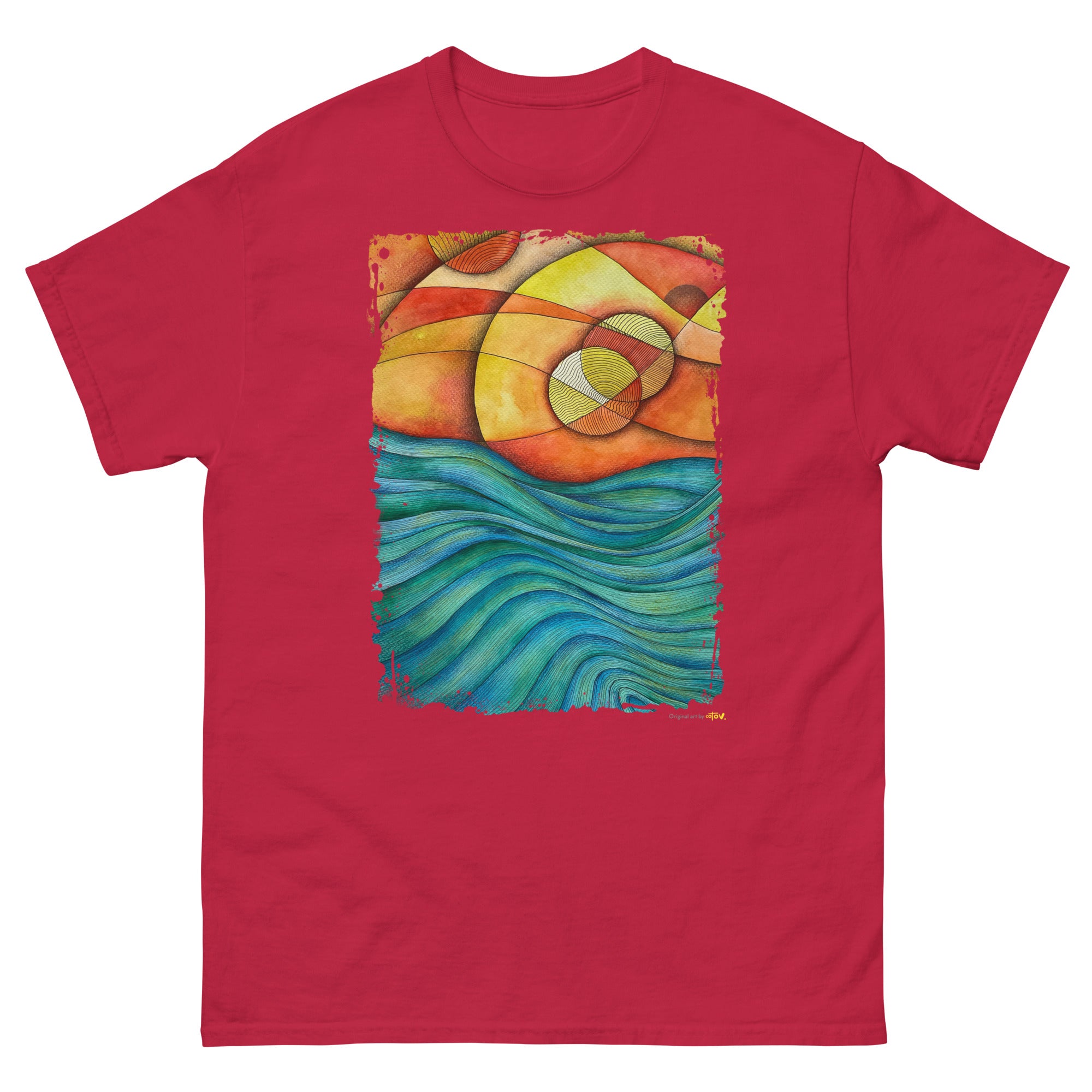Sunset classic tee