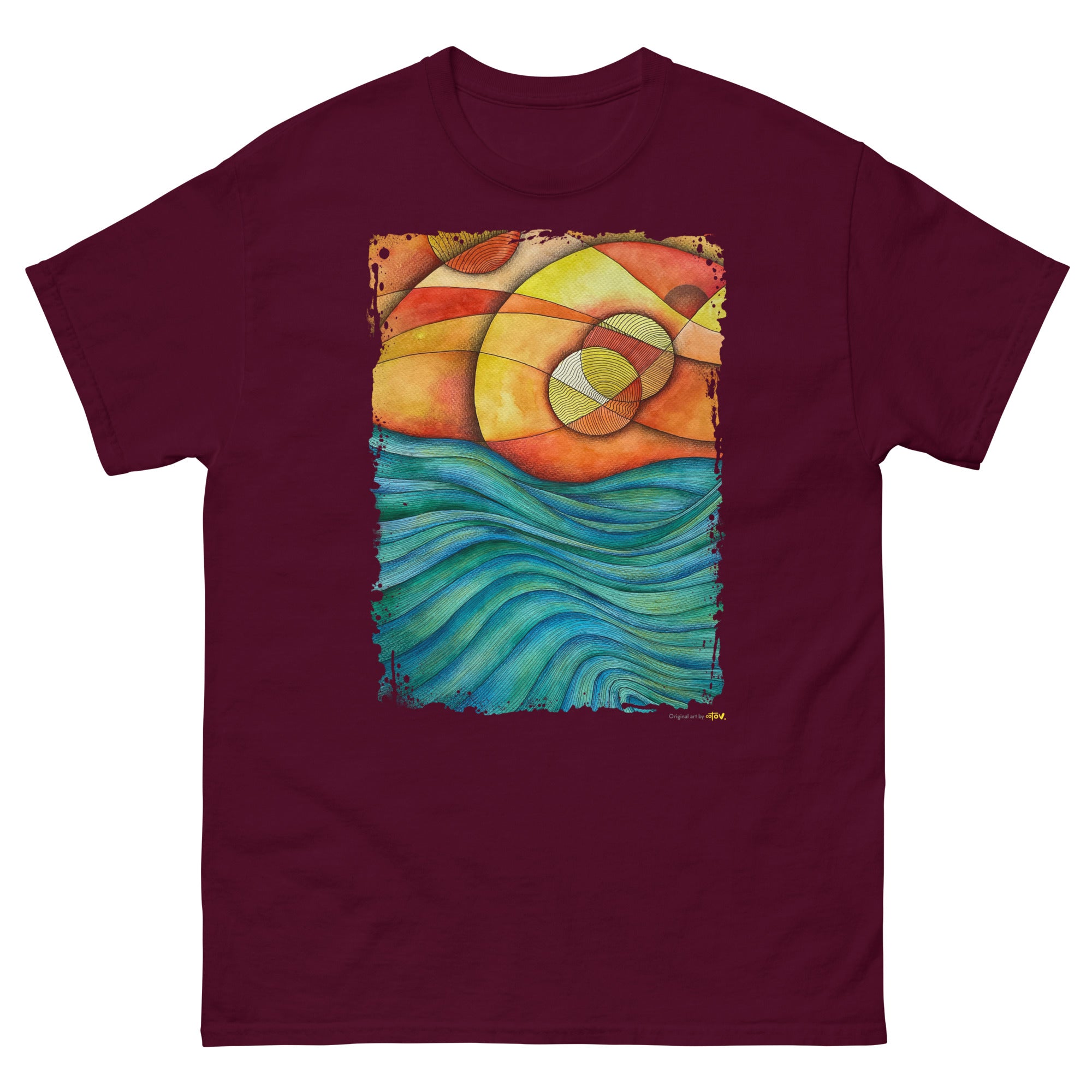 Sunset classic tee