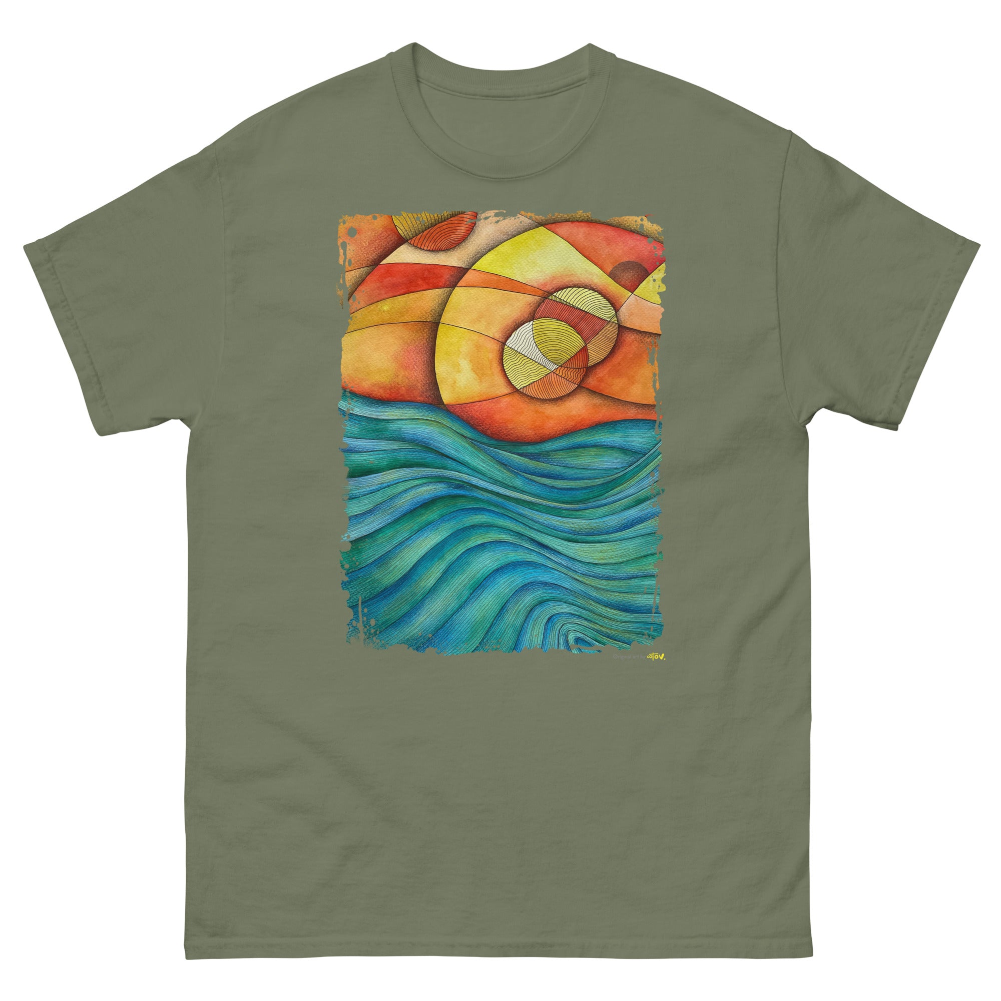 Sunset classic tee