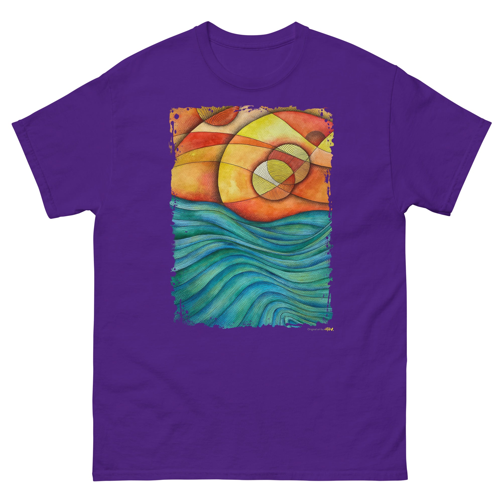 Sunset classic tee
