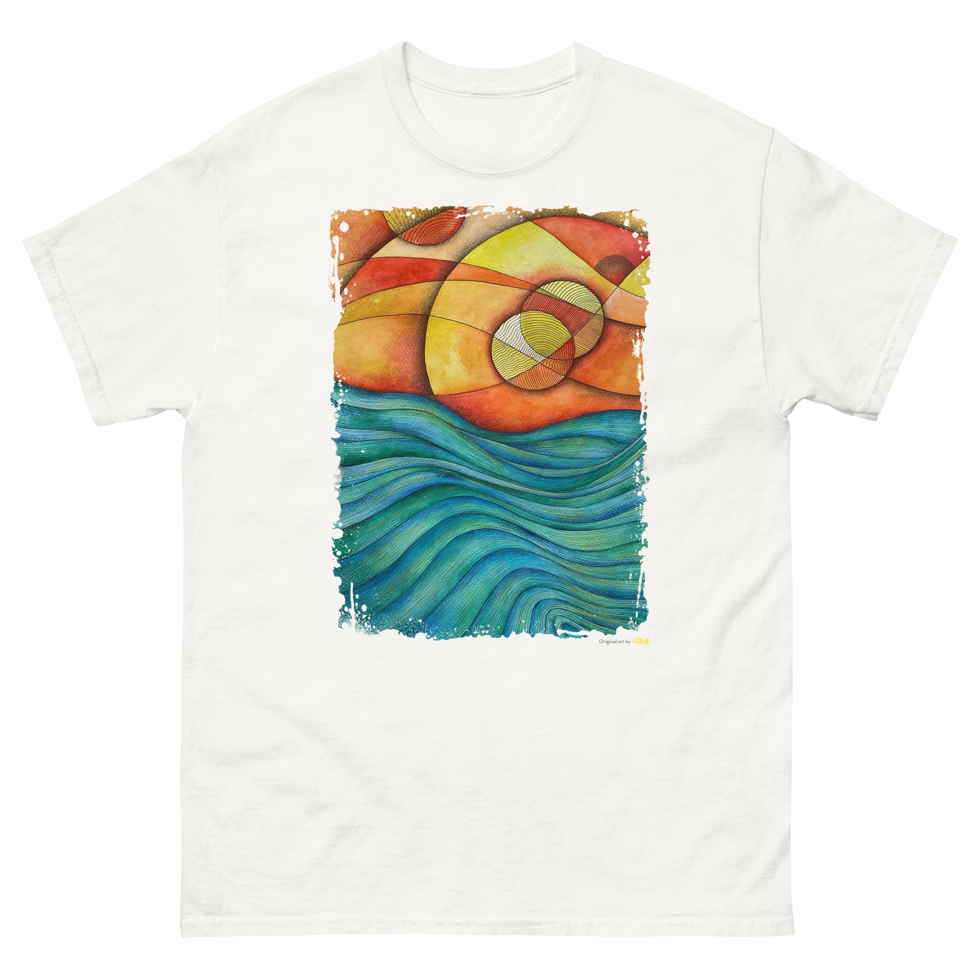 Sunset classic tee