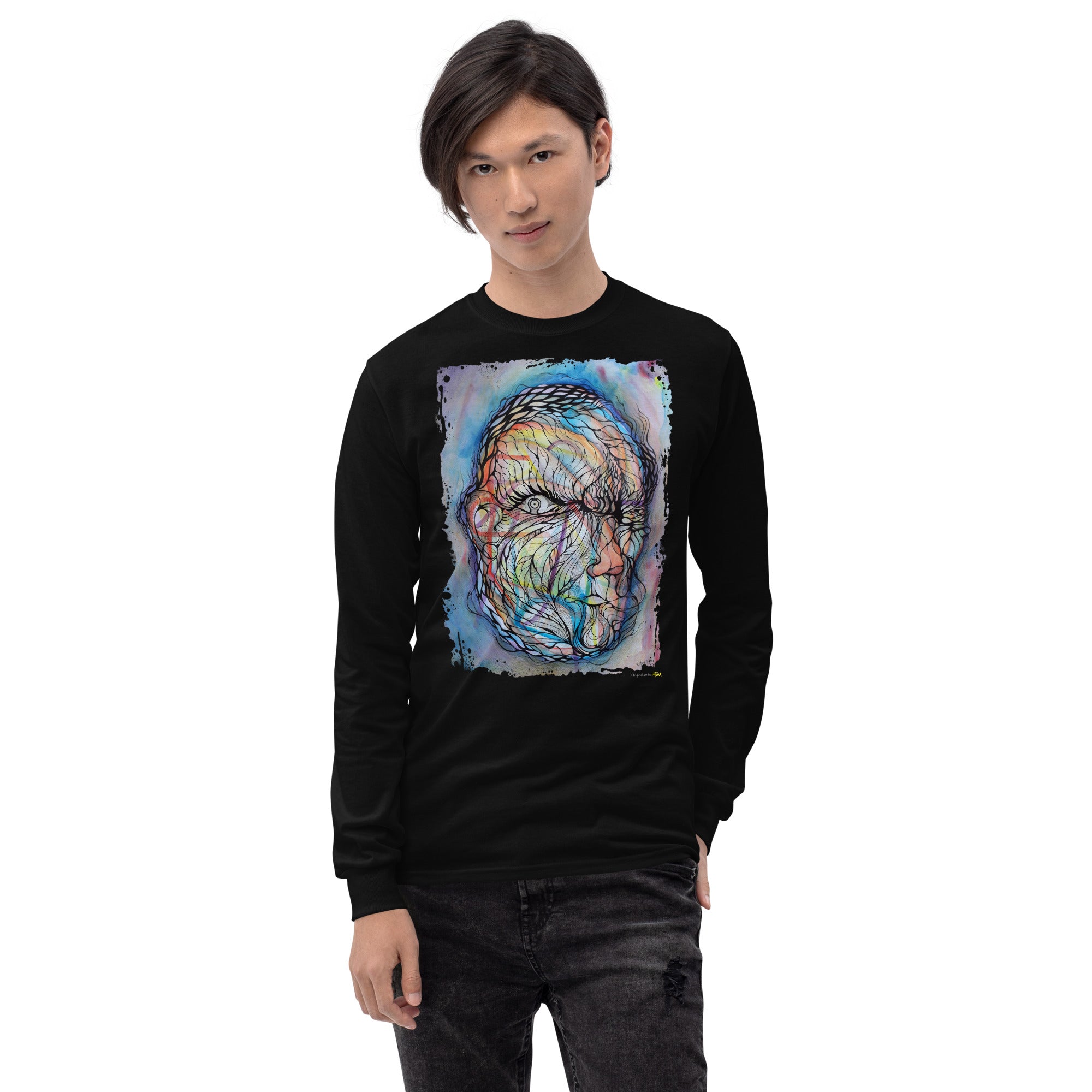 Metal liquid Long Sleeve Shirt