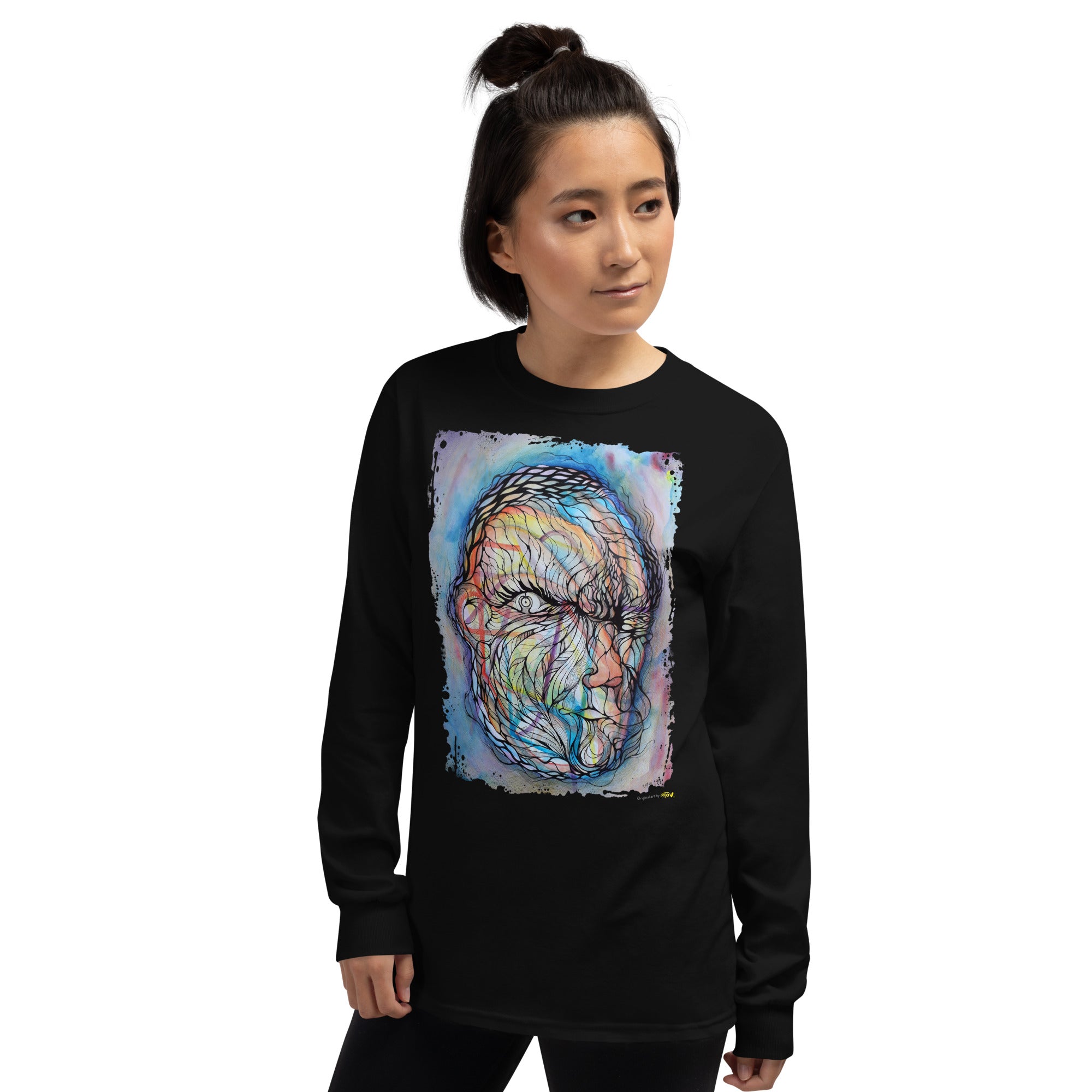 Metal liquid Long Sleeve Shirt
